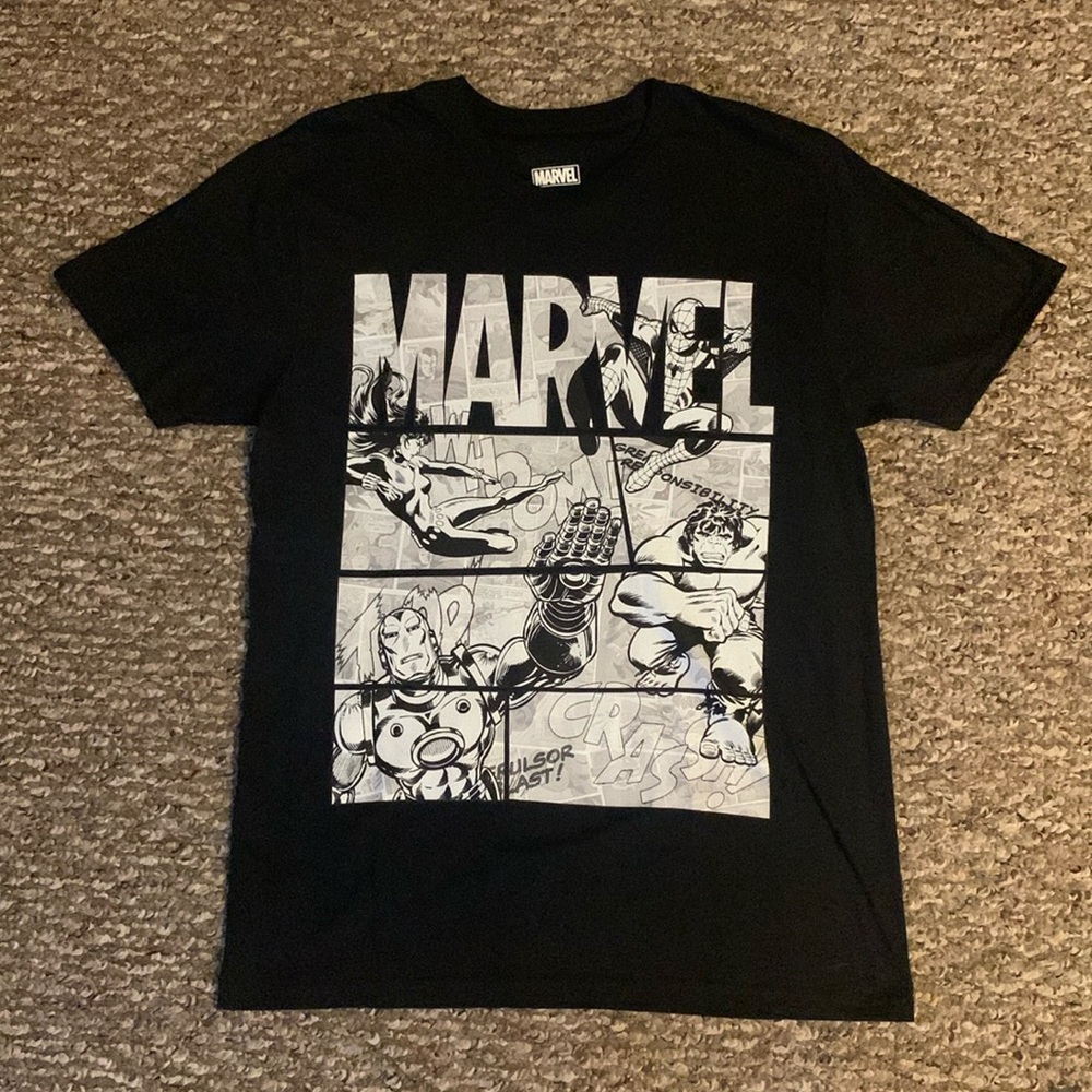 Marvel Avengers Retro Comic Tee